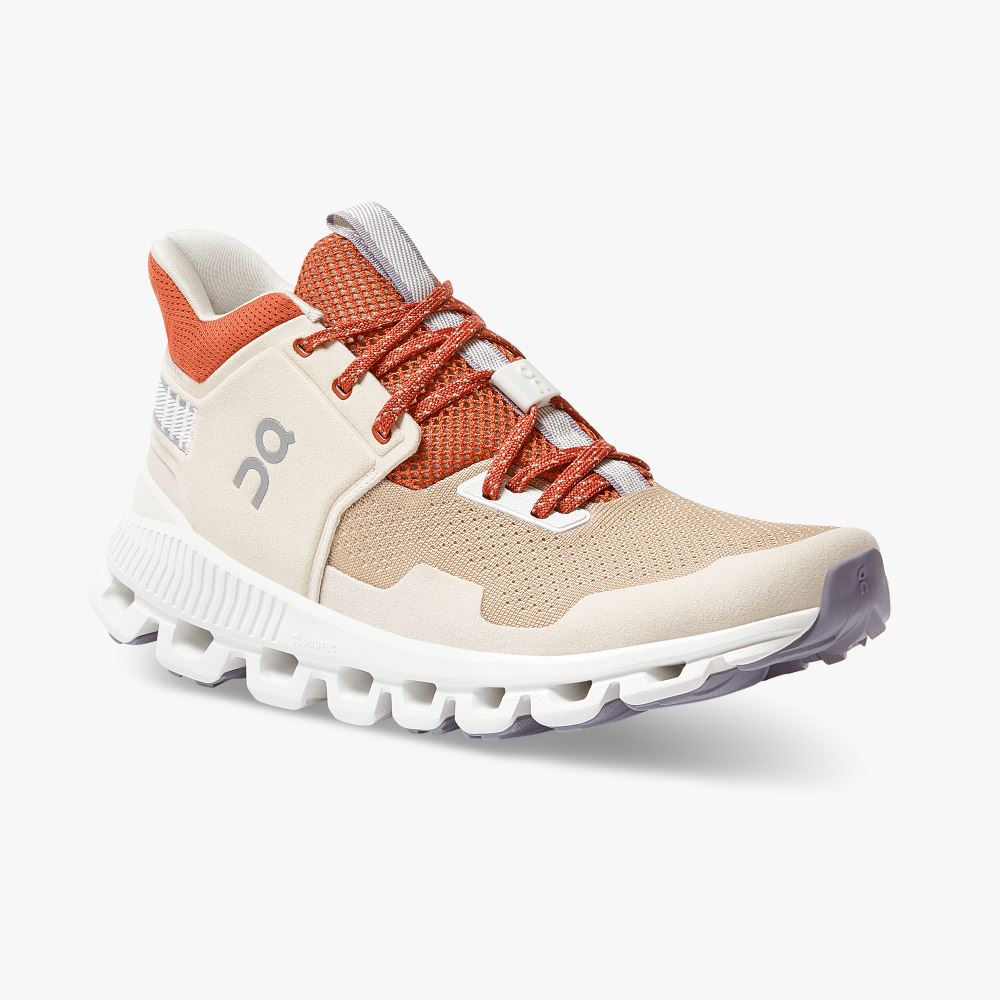 On Running Cloud Hi Sneakers Damen Beige | SFZ6920BY