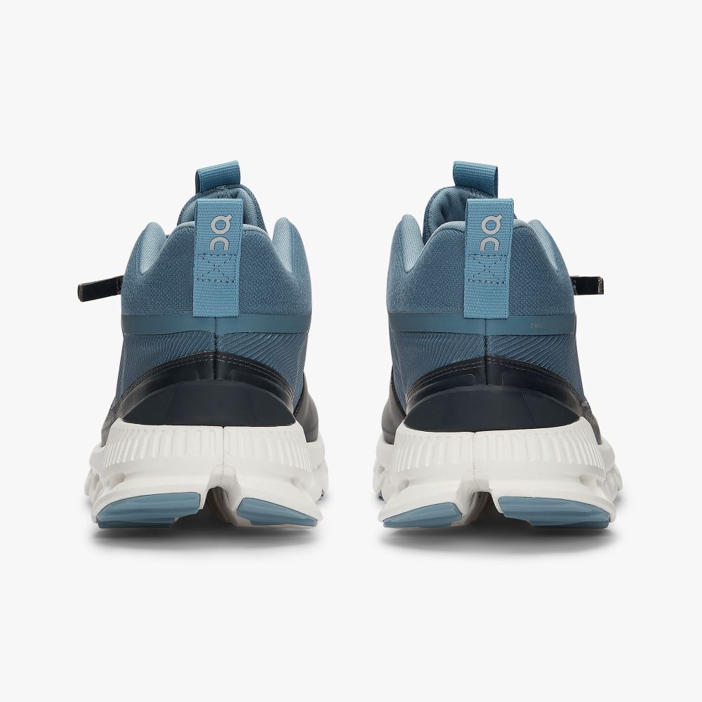 On Running Cloud Hi Sneakers Damen Blau | ODI4061ZZ