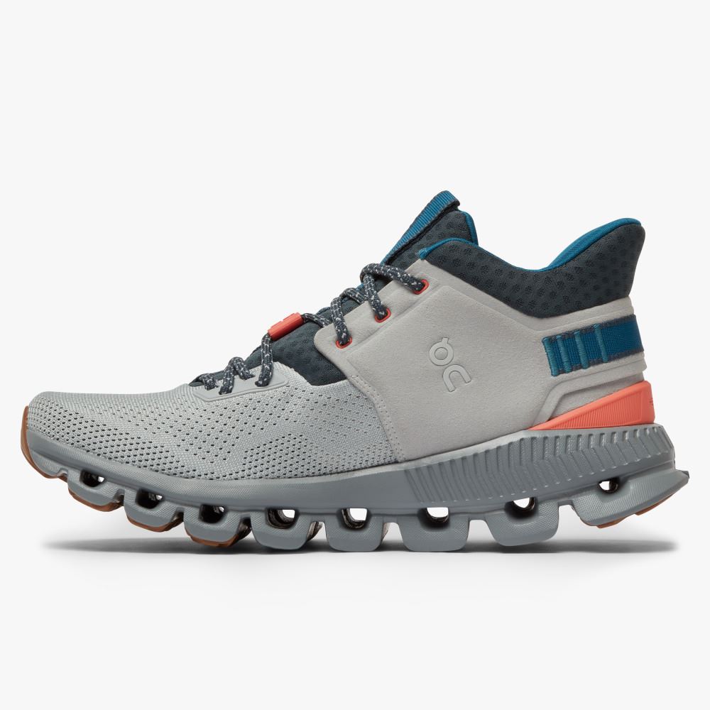 On Running Cloud Hi Sneakers Damen Grau | JQE2953EU