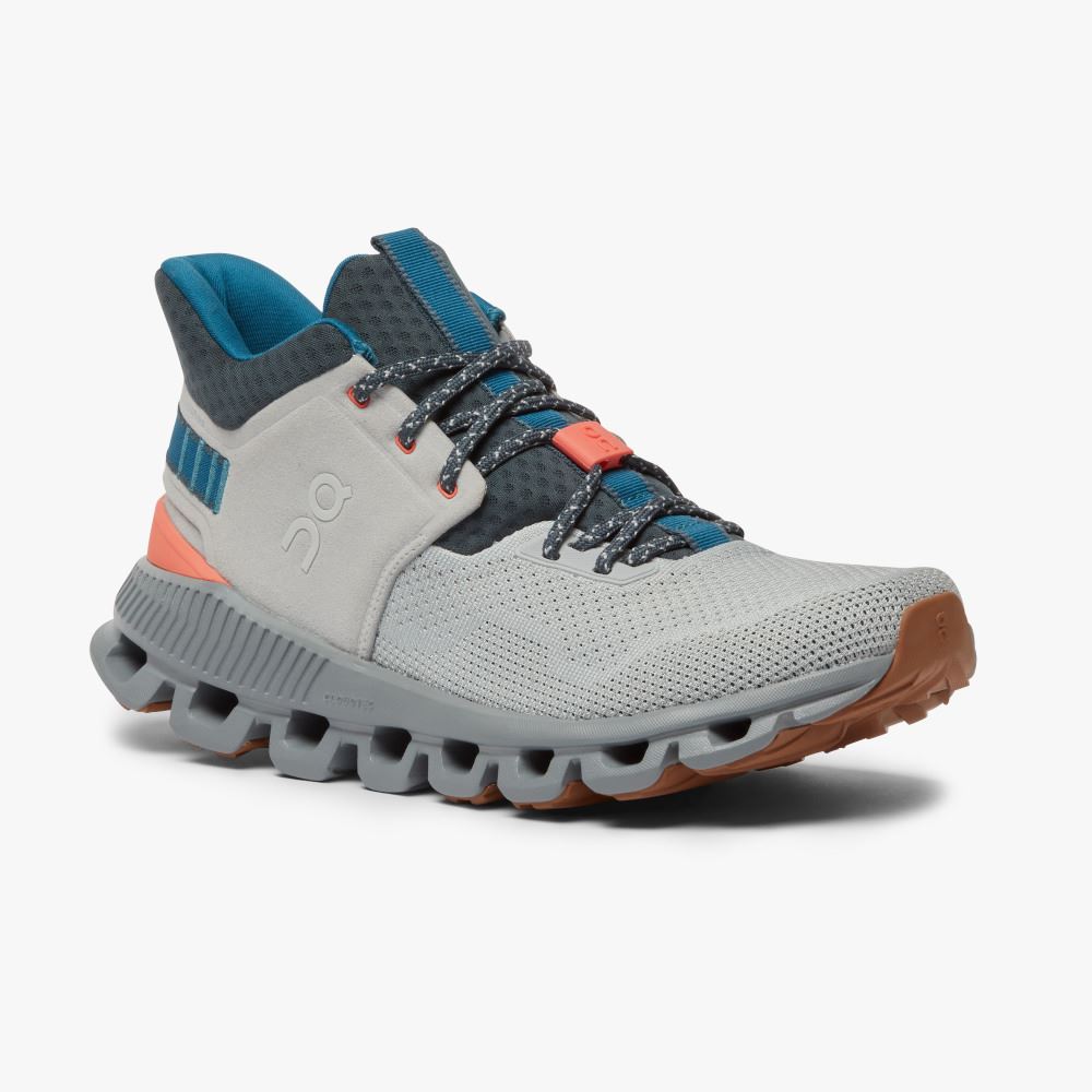 On Running Cloud Hi Sneakers Damen Grau | JQE2953EU