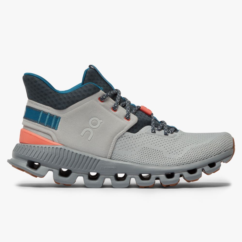 On Running Cloud Hi Sneakers Damen Grau | JQE2953EU