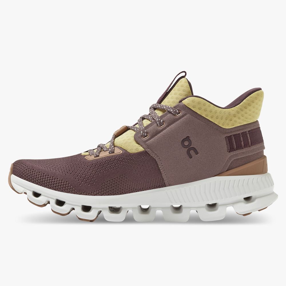 On Running Cloud Hi Sneakers Damen Hellbordeaux | ZMY49100FF