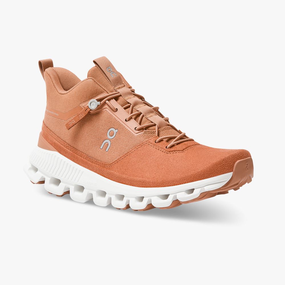 On Running Cloud Hi Sneakers Damen Koralle | GKQ7642IA