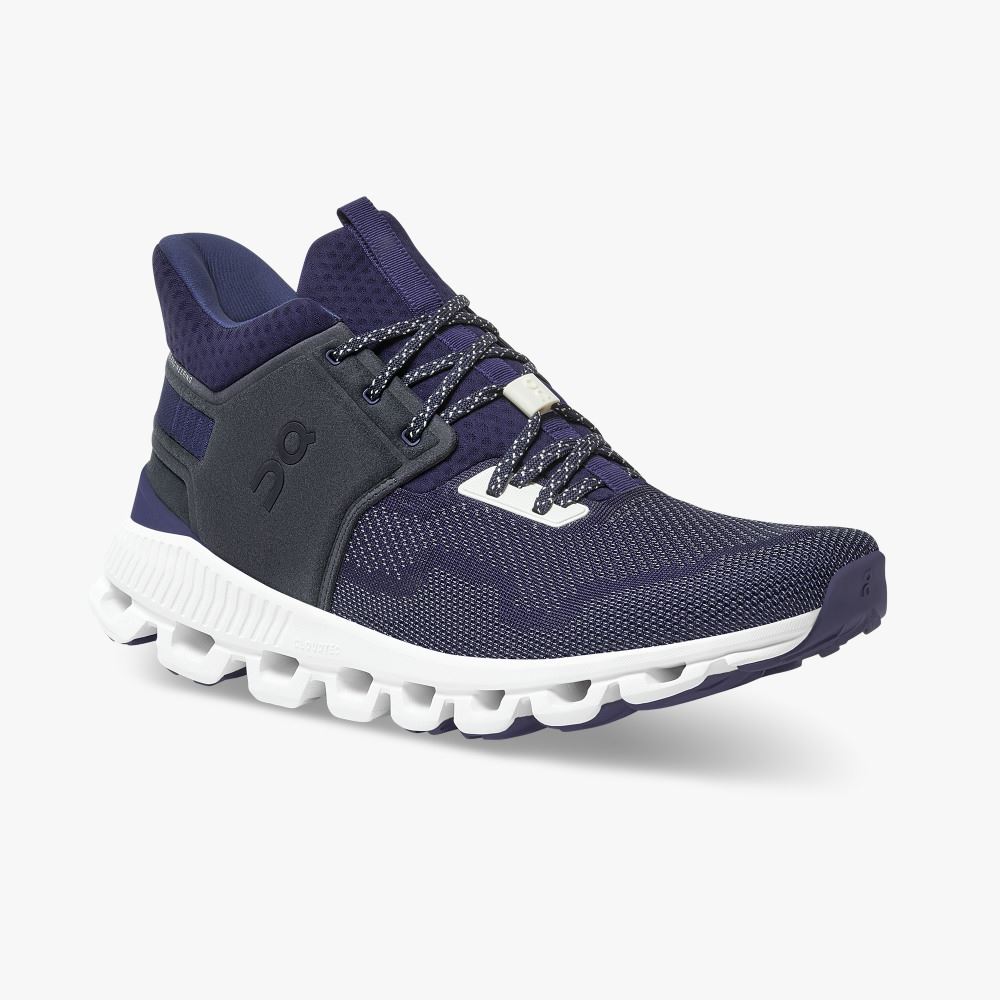 On Running Cloud Hi Sneakers Herren Blau | TEJ1012HF