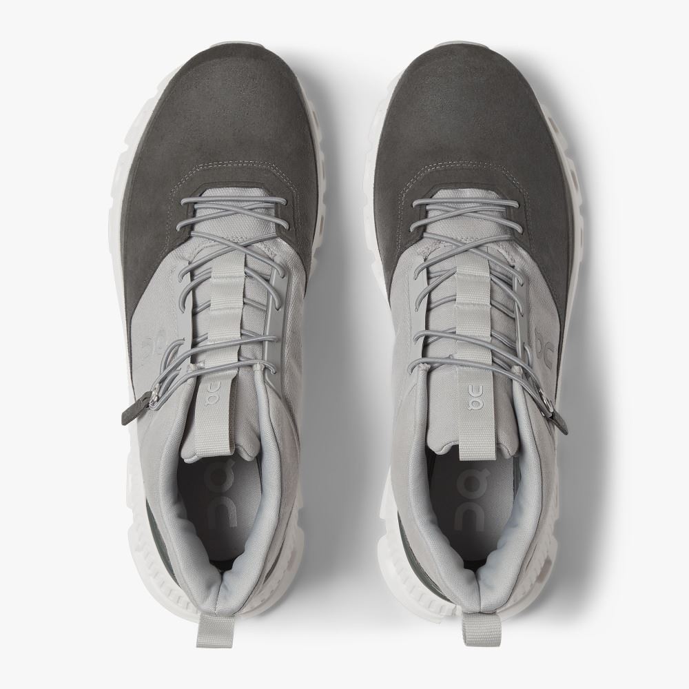 On Running Cloud Hi Sneakers Herren Grau | RDE2931SF