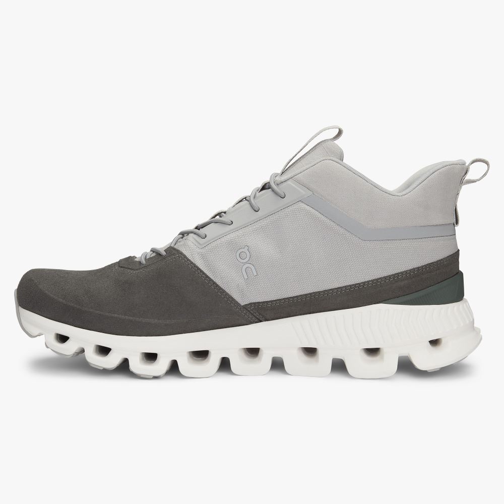 On Running Cloud Hi Sneakers Herren Grau | RDE2931SF