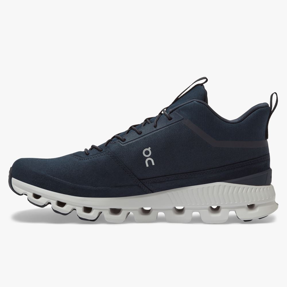 On Running Cloud Hi Sneakers Herren Navy | BBC1472XL