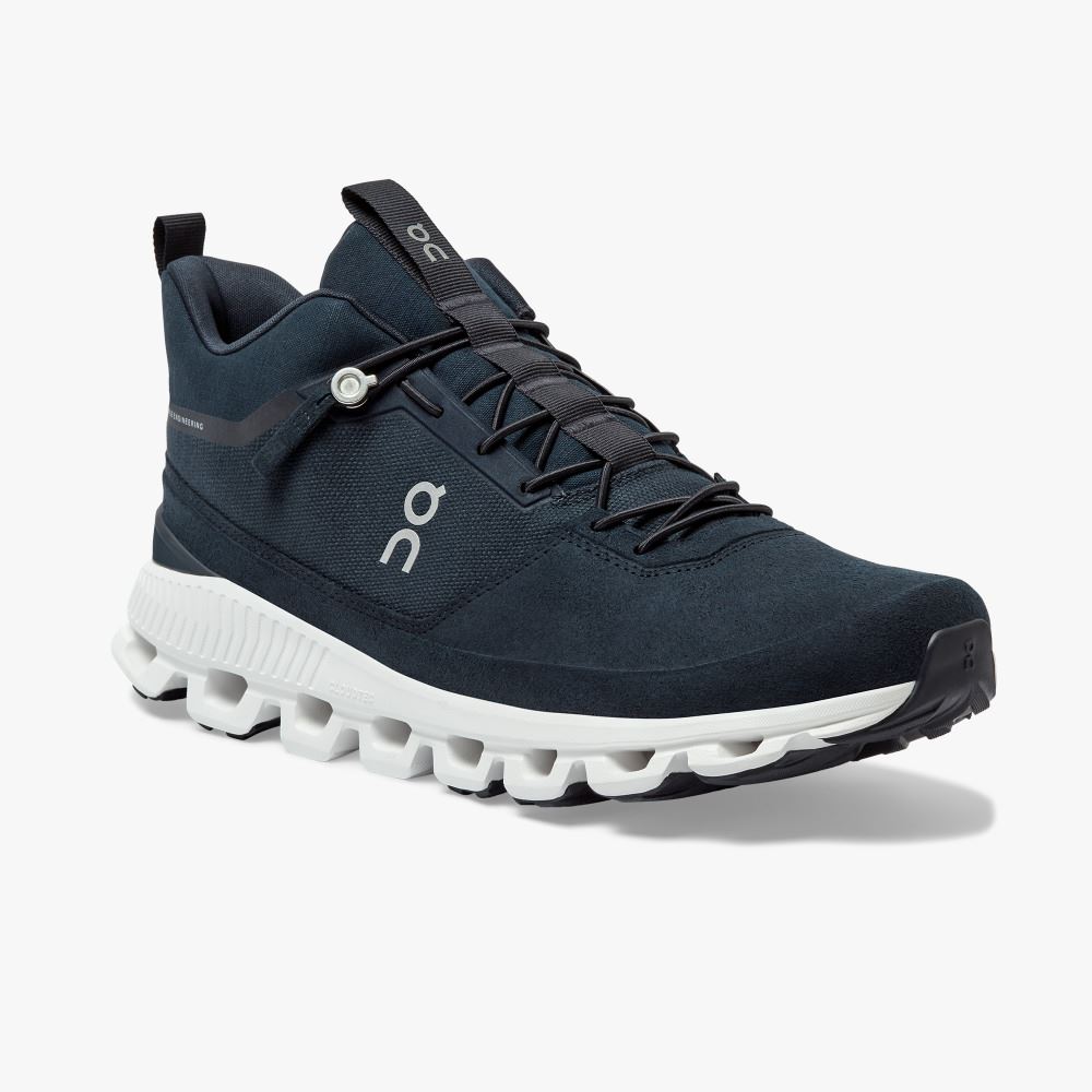 On Running Cloud Hi Sneakers Herren Navy | BBC1472XL