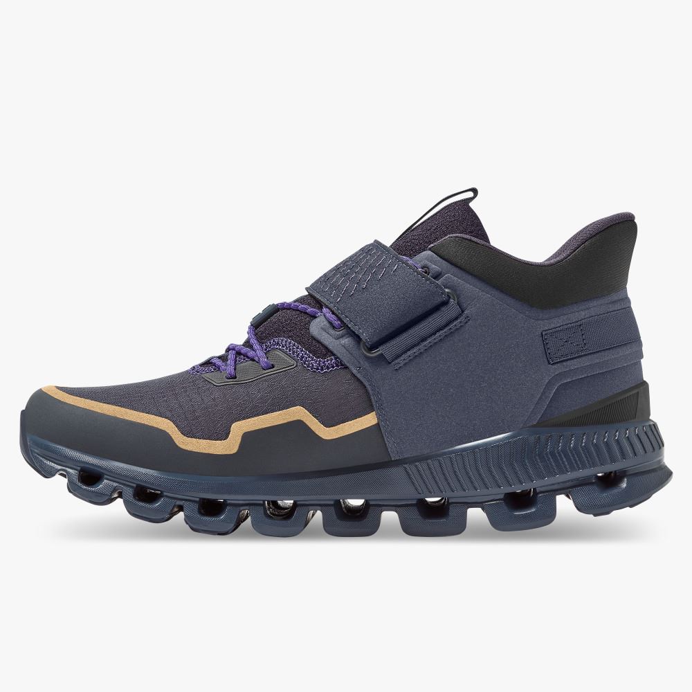 On Running Cloud Hi Sneakers Herren Navy Schwarz | JWW7564SW