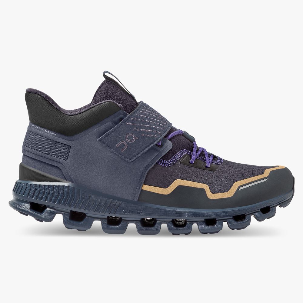 On Running Cloud Hi Sneakers Herren Navy Schwarz | JWW7564SW