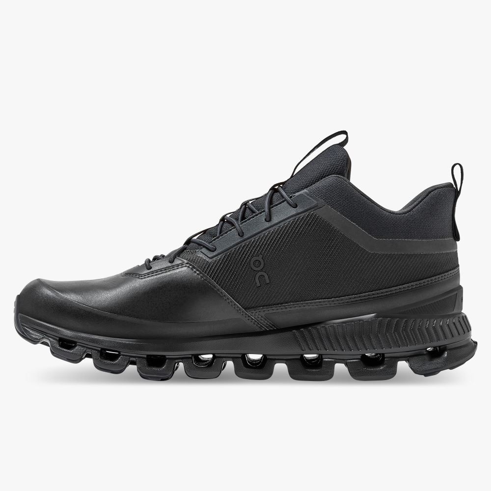 On Running Cloud Hi Sneakers Herren Schwarz | EIC9896AQ