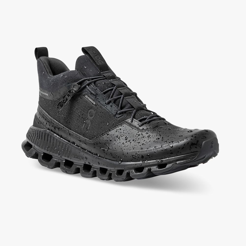 On Running Cloud Hi Sneakers Herren Schwarz | EIC9896AQ