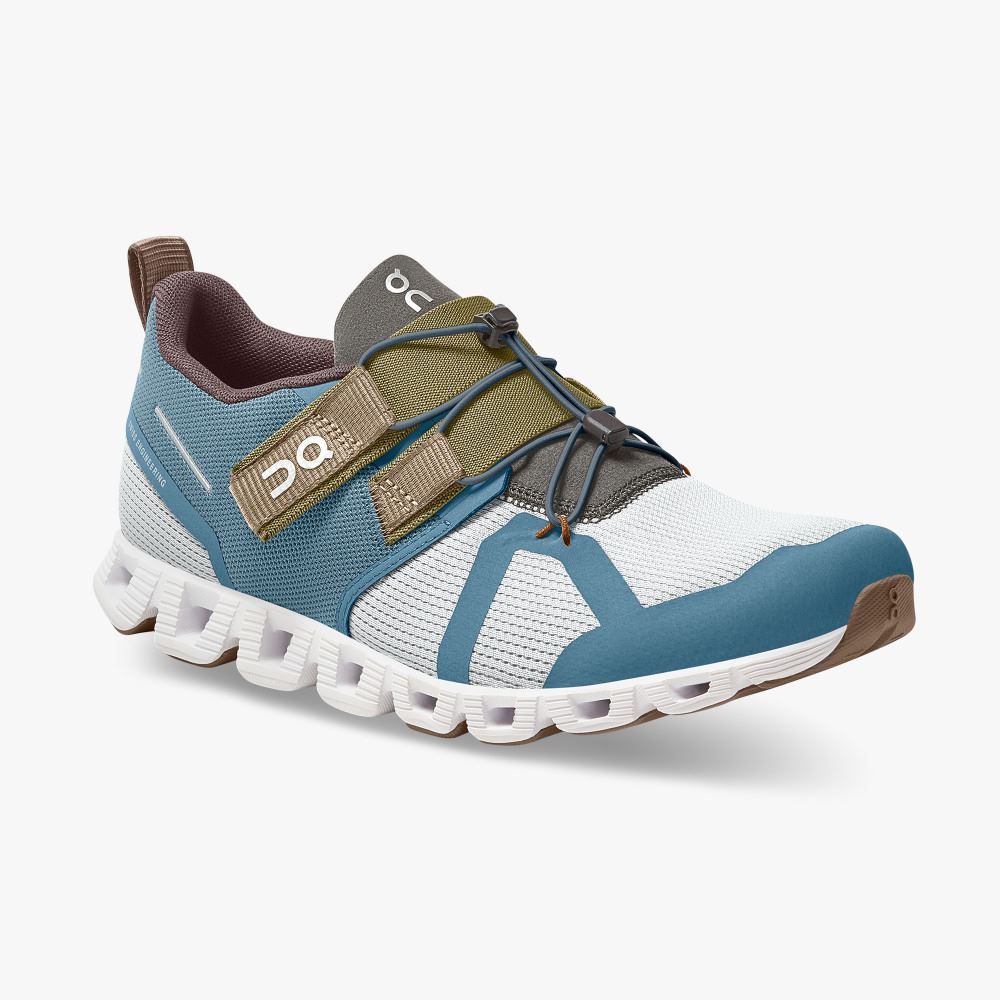 On Running Cloud Sneakers Damen Blau Weiß | TPV4288BX