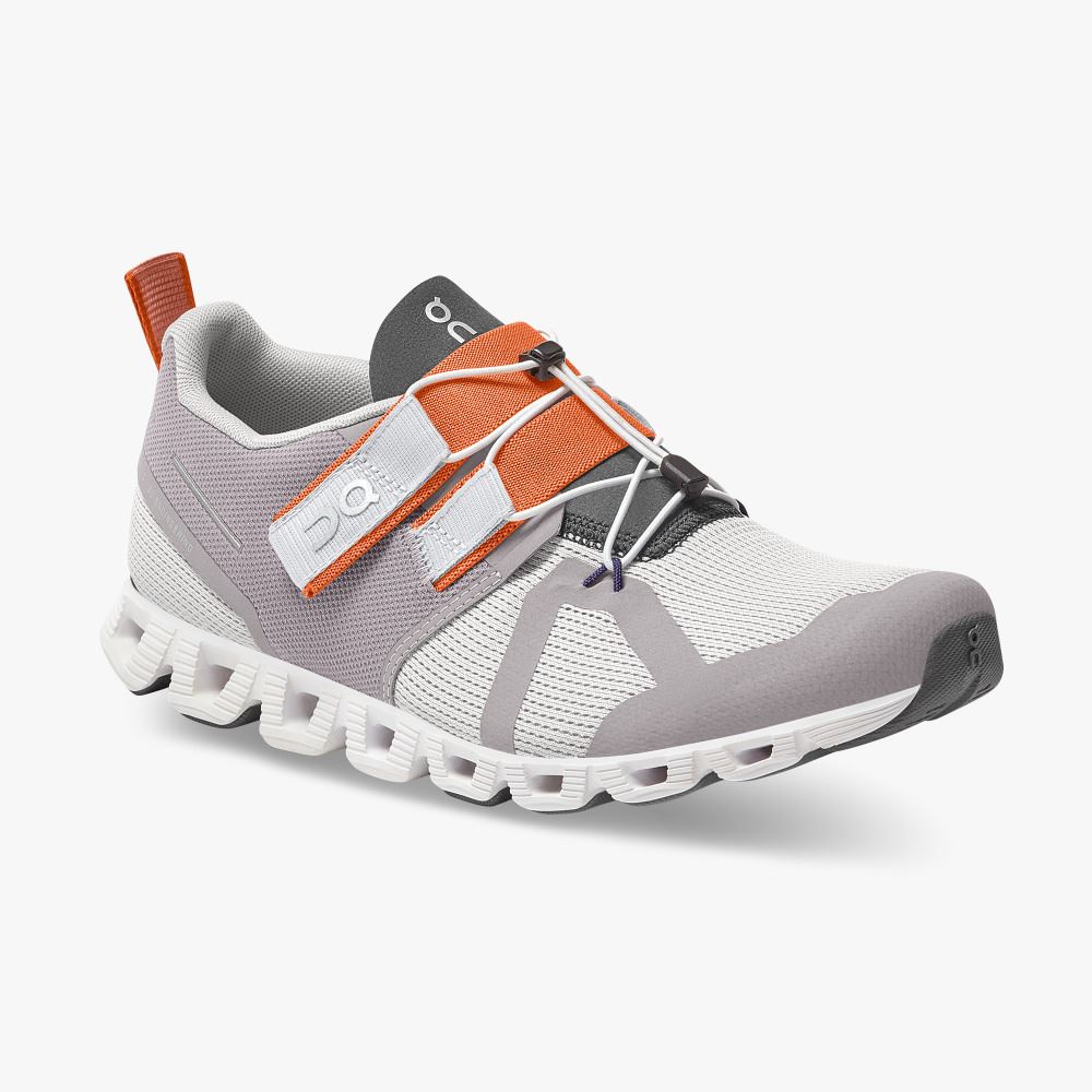 On Running Cloud Sneakers Damen Grau Weiß | FNF9489FY