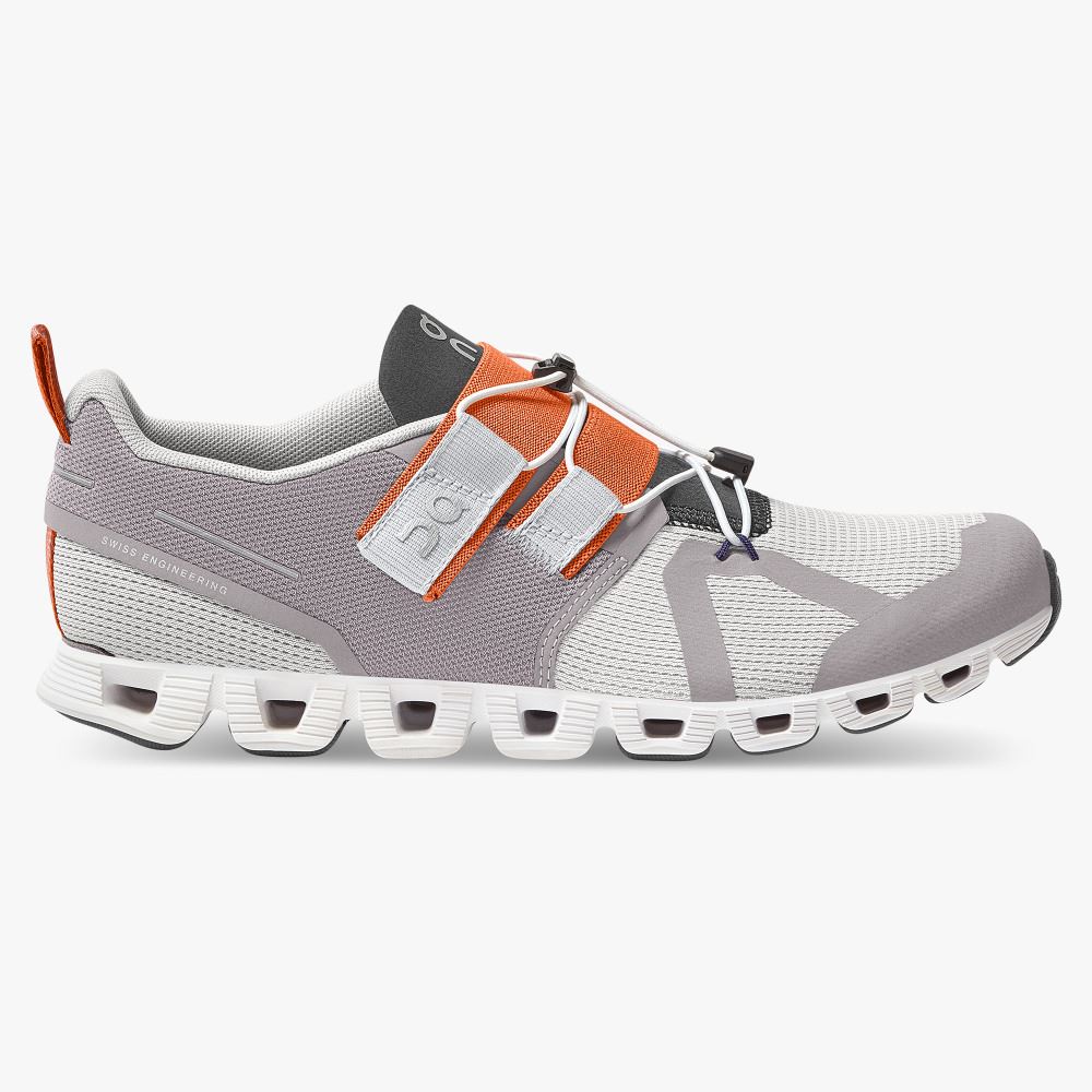 On Running Cloud Sneakers Damen Grau Weiß | FNF9489FY