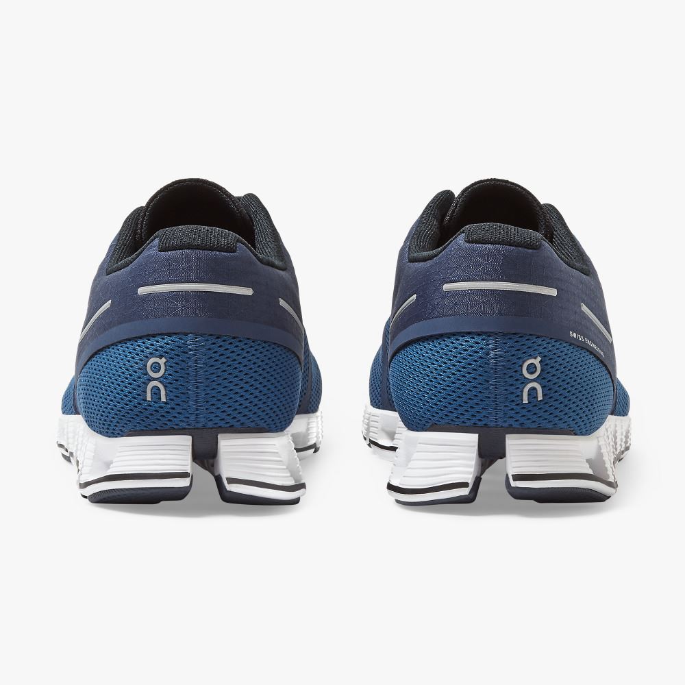 On Running Cloud Sneakers Herren Blau | XZT211HD