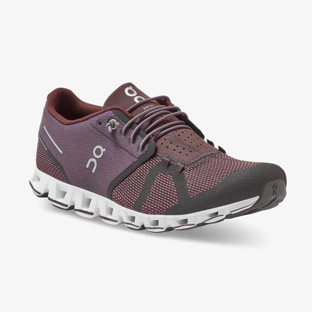 On Running Cloud Sneakers Herren Bordeaux | INP9116DP