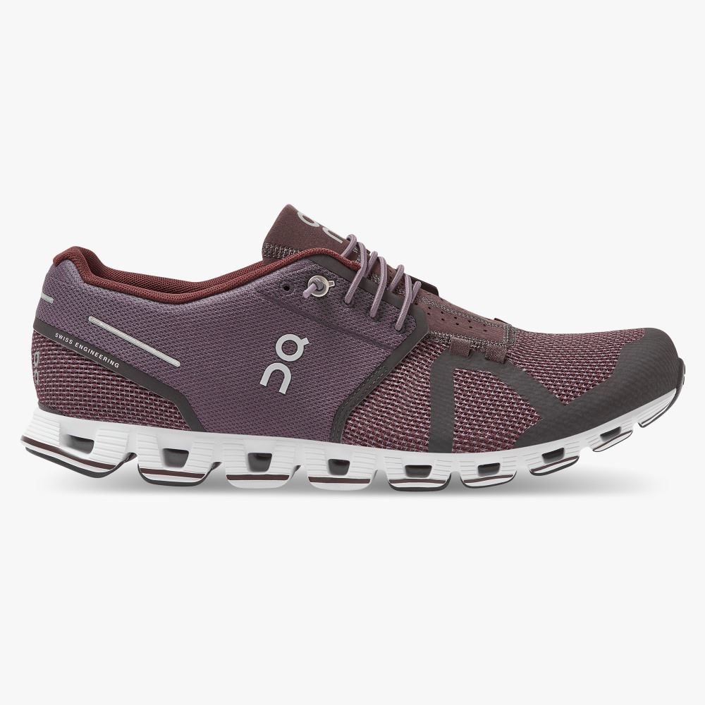 On Running Cloud Sneakers Herren Bordeaux | INP9116DP