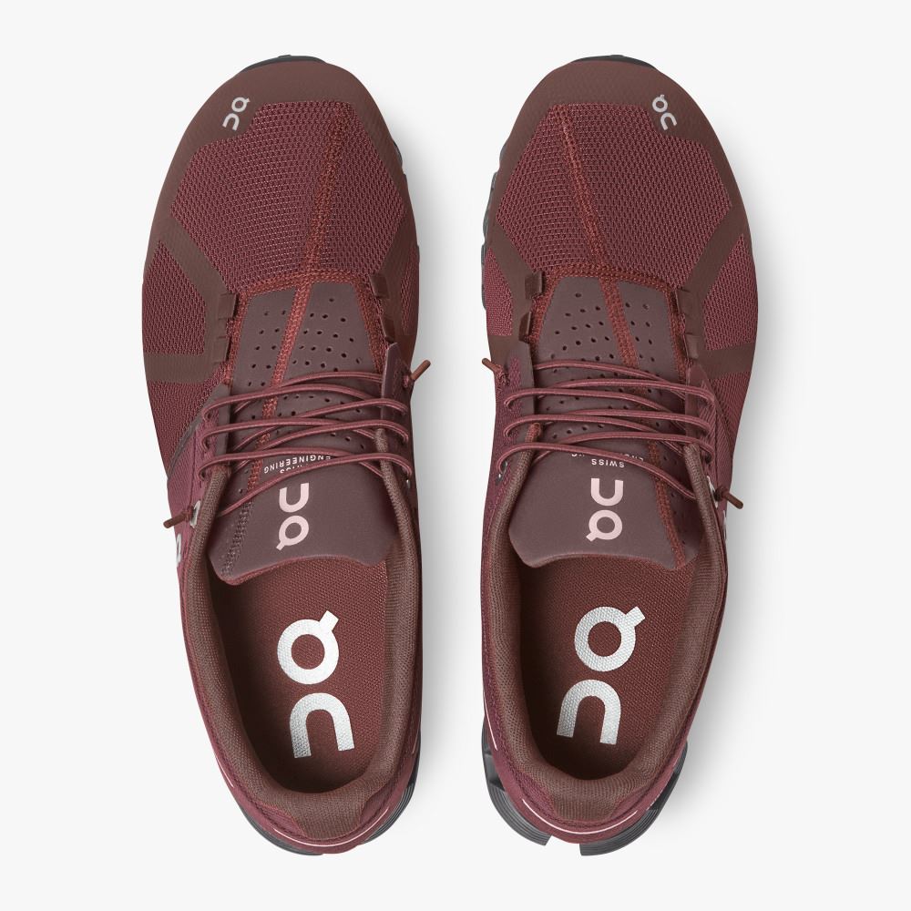 On Running Cloud Sneakers Herren Bordeaux | OSE828CD