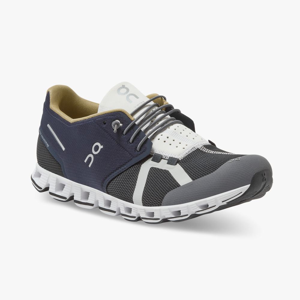 On Running Cloud Sneakers Herren Navy Schwarz | GTR8879KZ