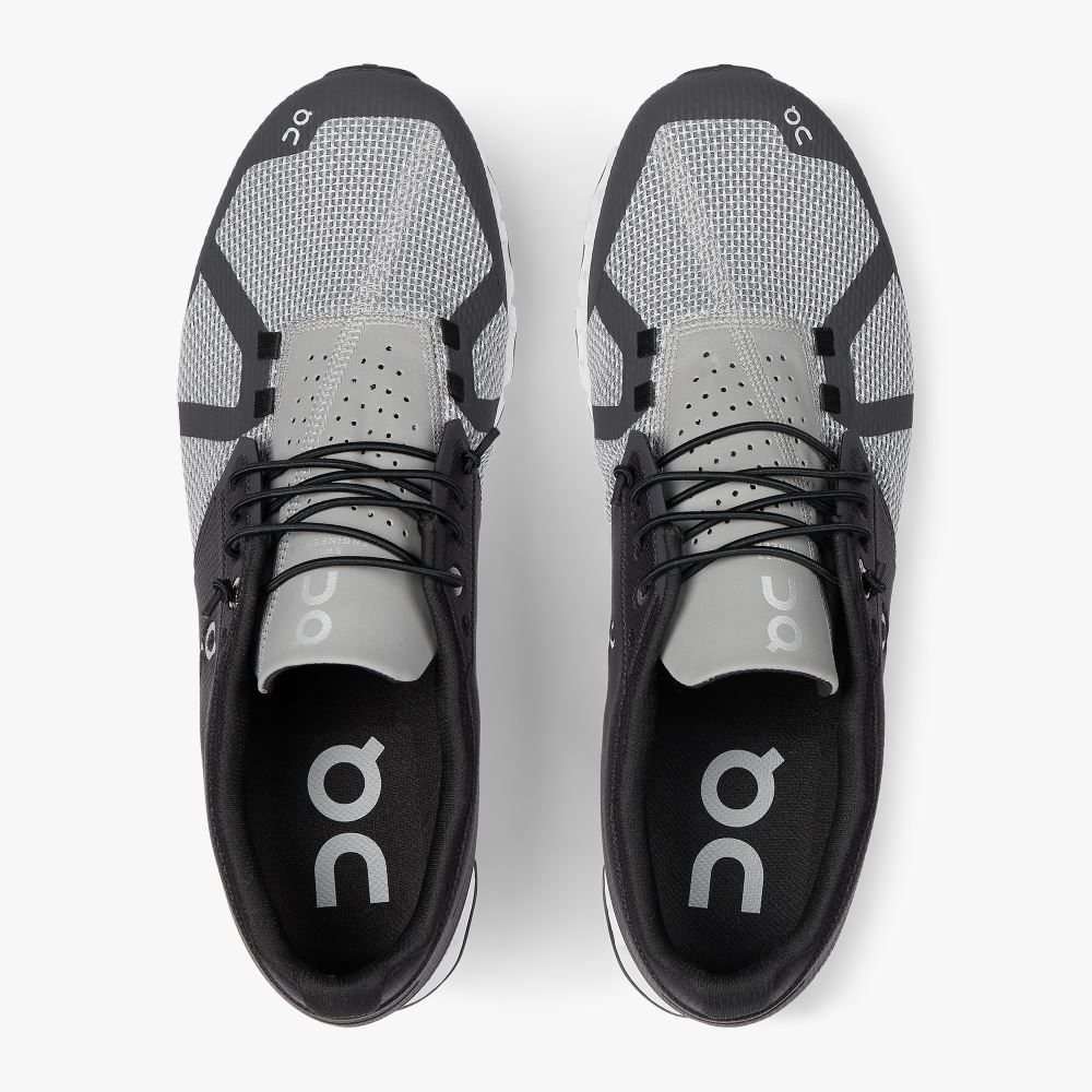 On Running Cloud Sneakers Herren Schwarz Grau | CSO1885ET