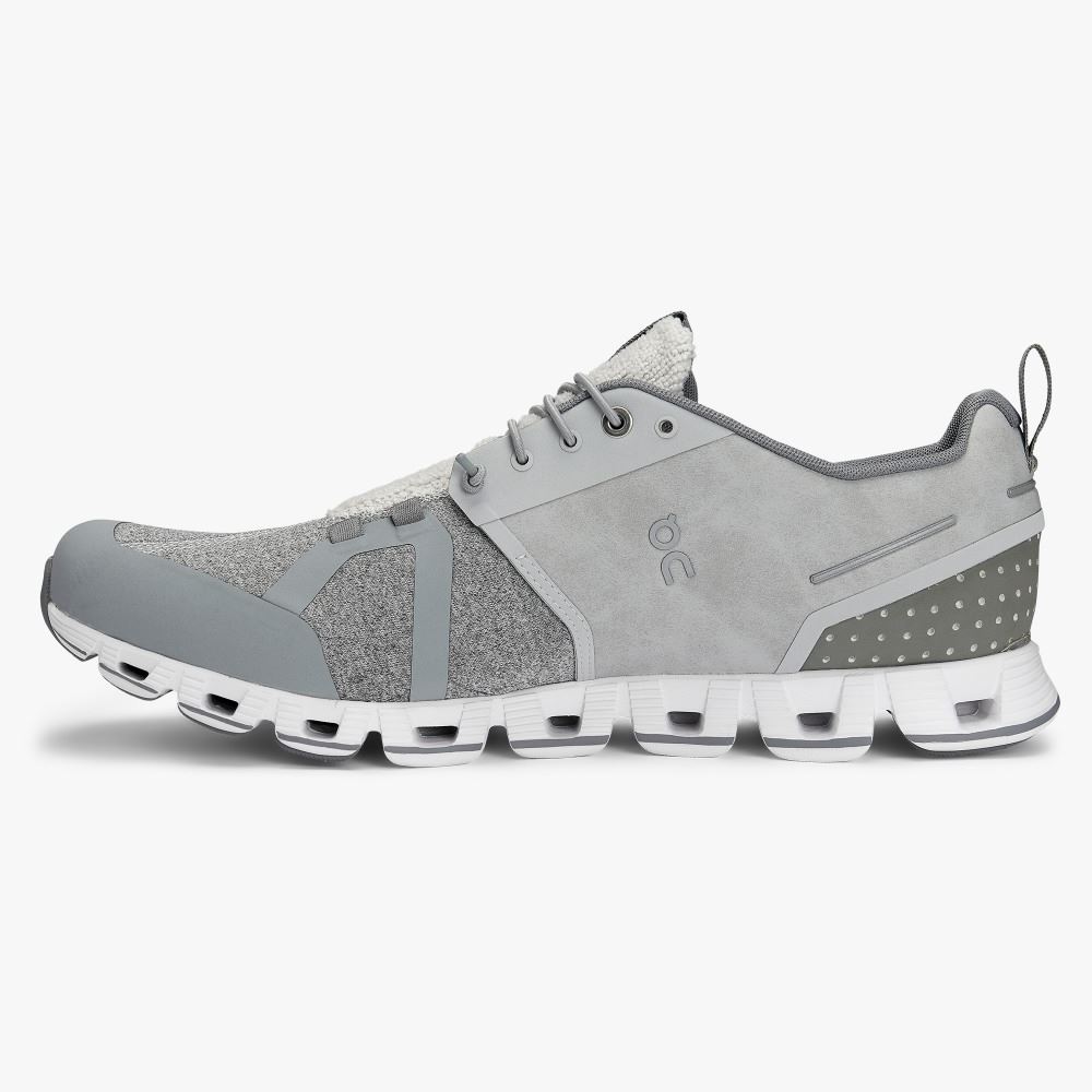 On Running Cloud Sneakers Herren Silber | VEY3542XP