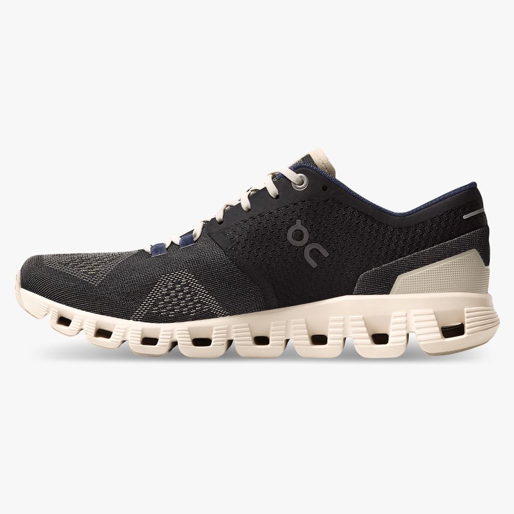 On Running Cloud X Straßenlaufschuhe Damen Schwarz | ILY3331VX