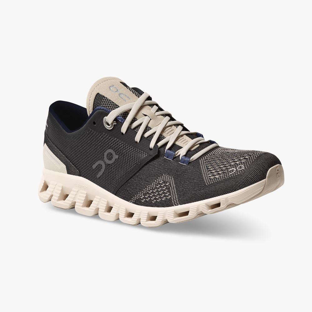 On Running Cloud X Straßenlaufschuhe Damen Schwarz | ILY3331VX