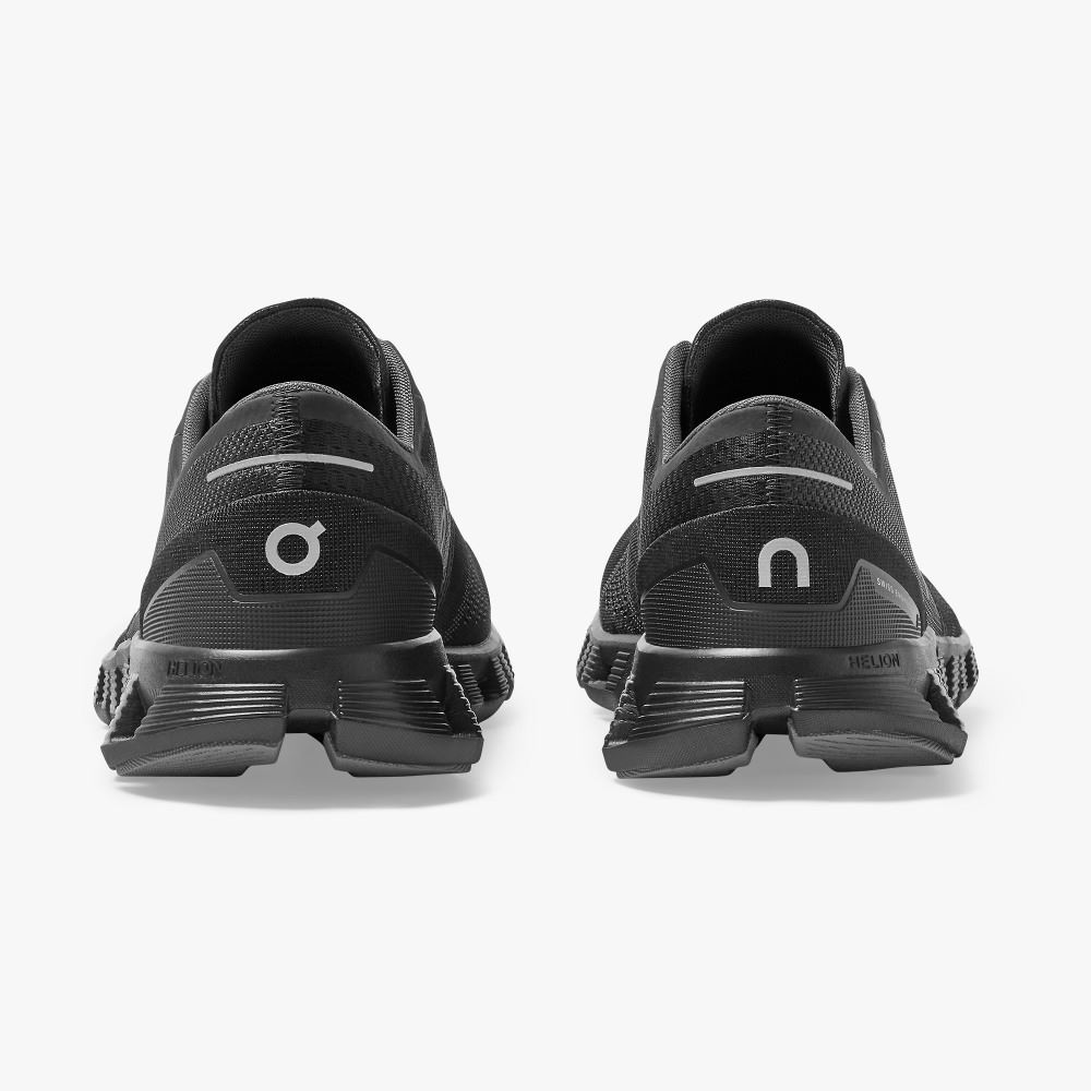 On Running Cloud X Straßenlaufschuhe Herren Schwarz | QYW846OY