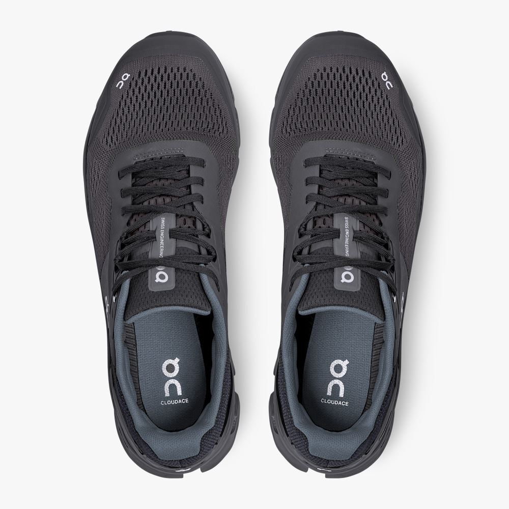 On Running Cloudace Straßenlaufschuhe Herren Schwarz | ZET5244GC