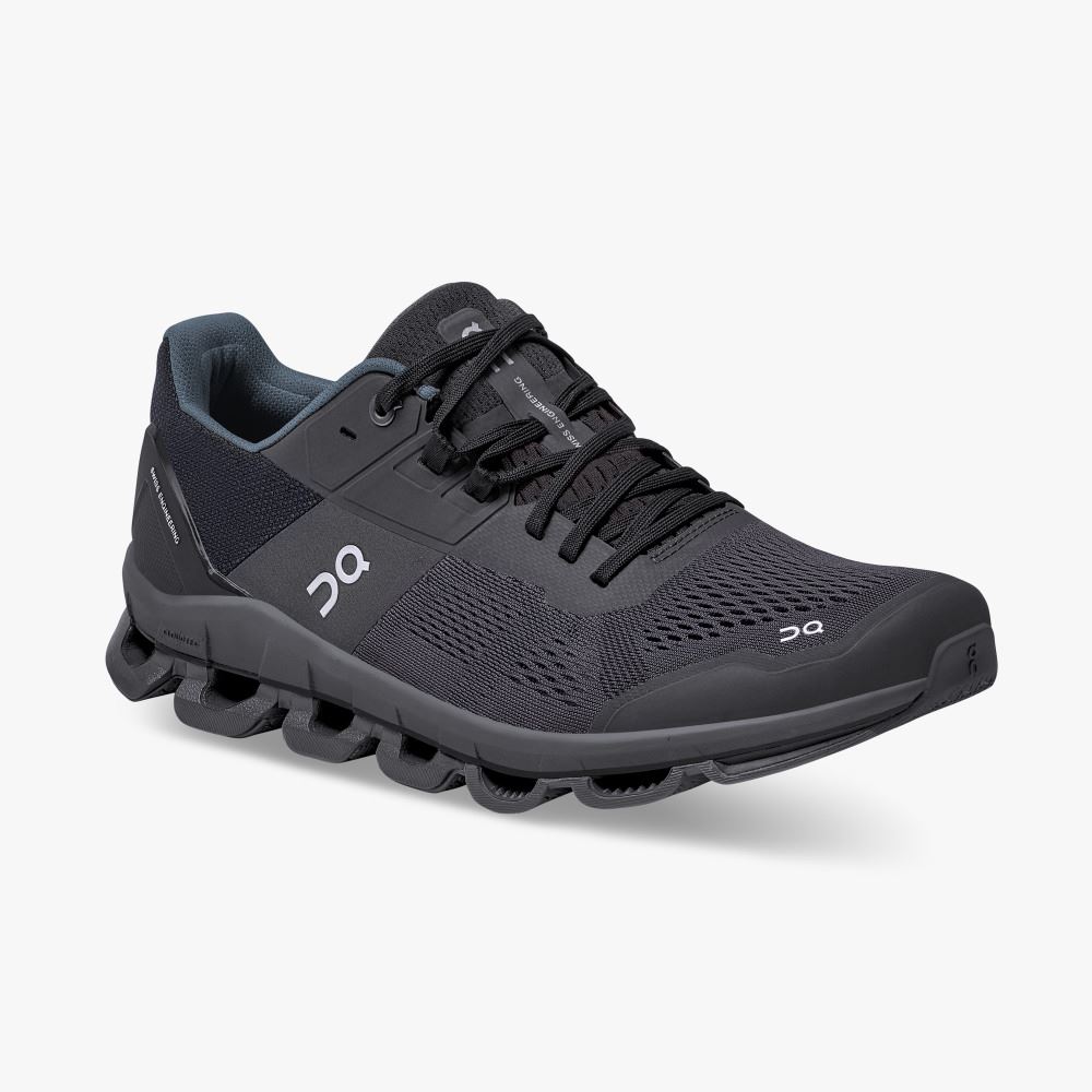 On Running Cloudace Straßenlaufschuhe Herren Schwarz | ZET5244GC