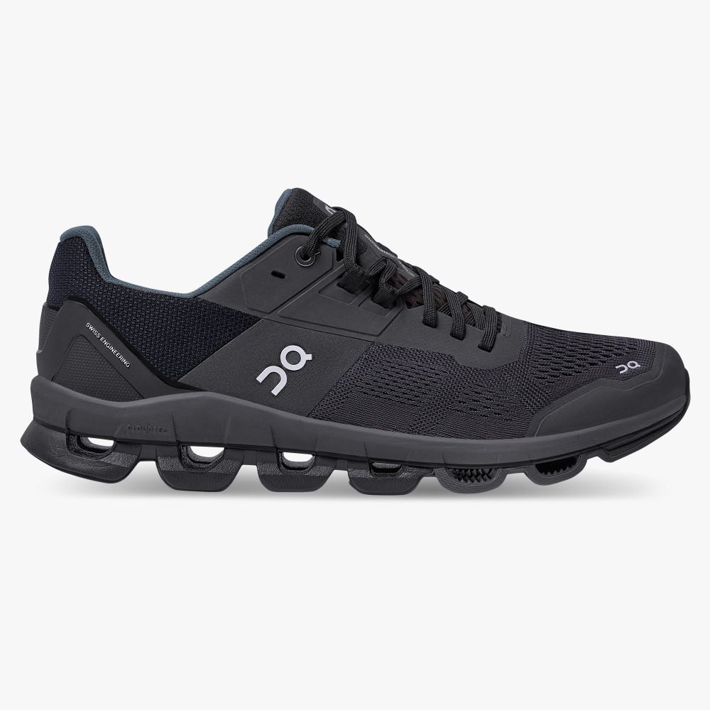 On Running Cloudace Straßenlaufschuhe Herren Schwarz | ZET5244GC