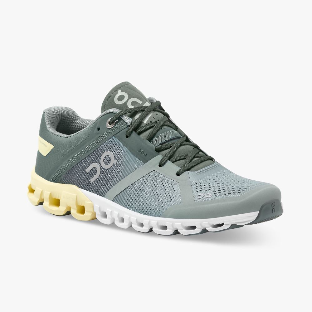 On Running Cloudflow Straßenlaufschuhe Damen Olivgrün | TRO5098VH