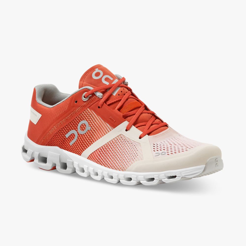 On Running Cloudflow Straßenlaufschuhe Damen Rot | YKM274BK