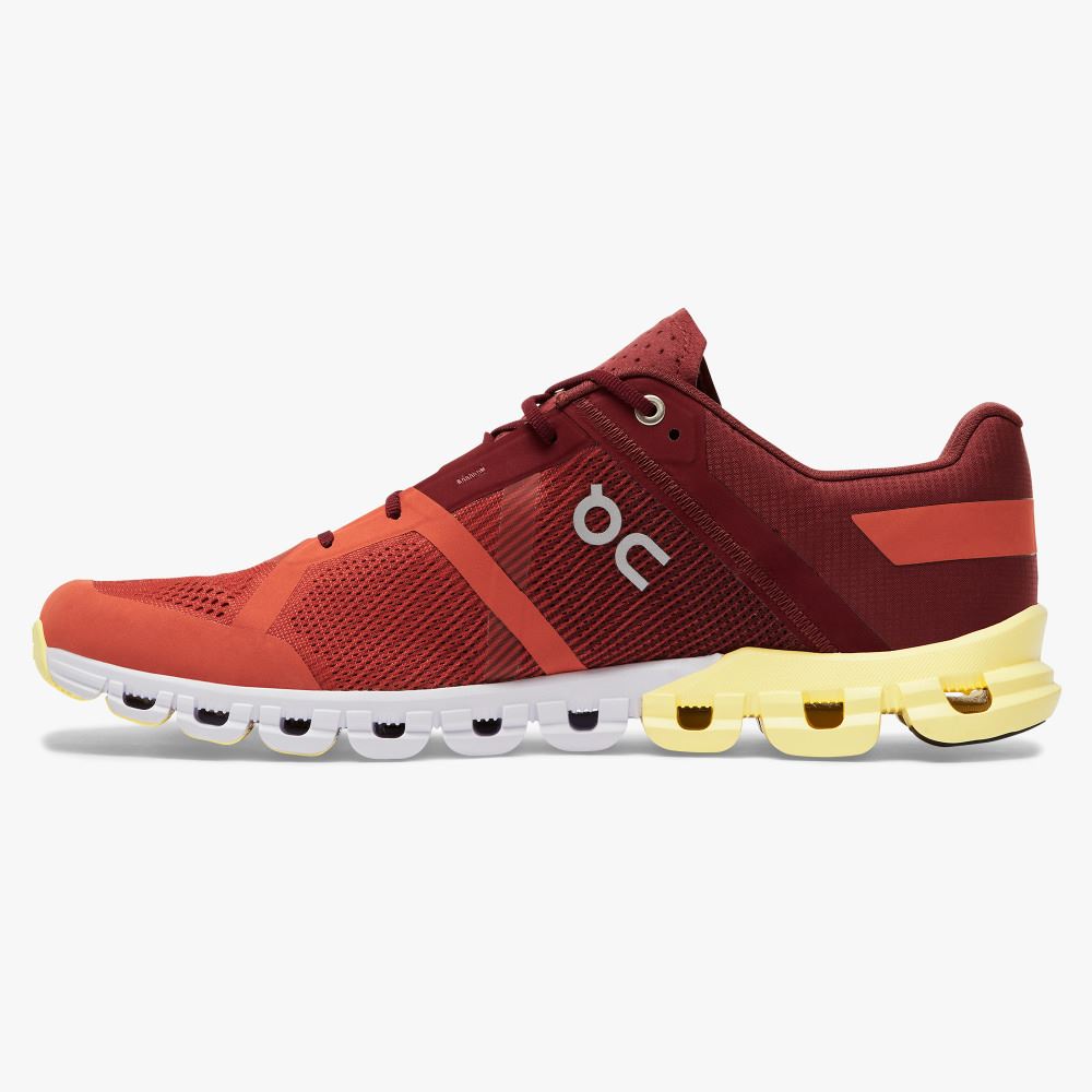 On Running Cloudflow Straßenlaufschuhe Herren Rot | NMQ9666WZ