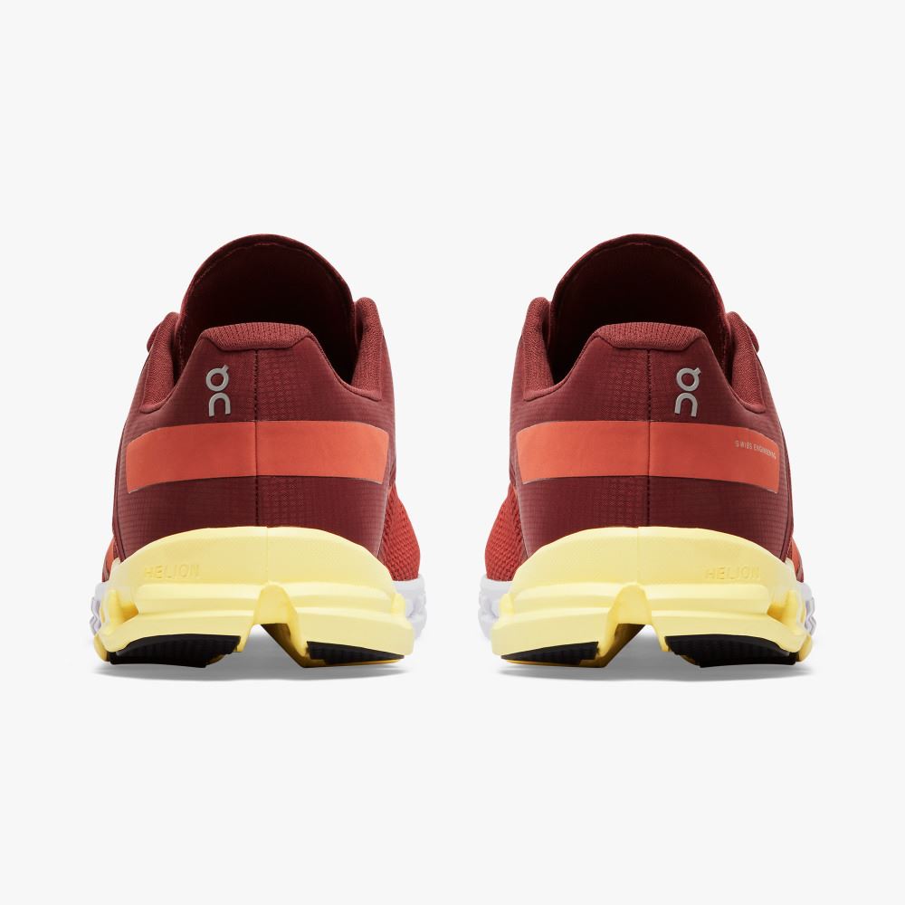 On Running Cloudflow Straßenlaufschuhe Herren Rot | NMQ9666WZ