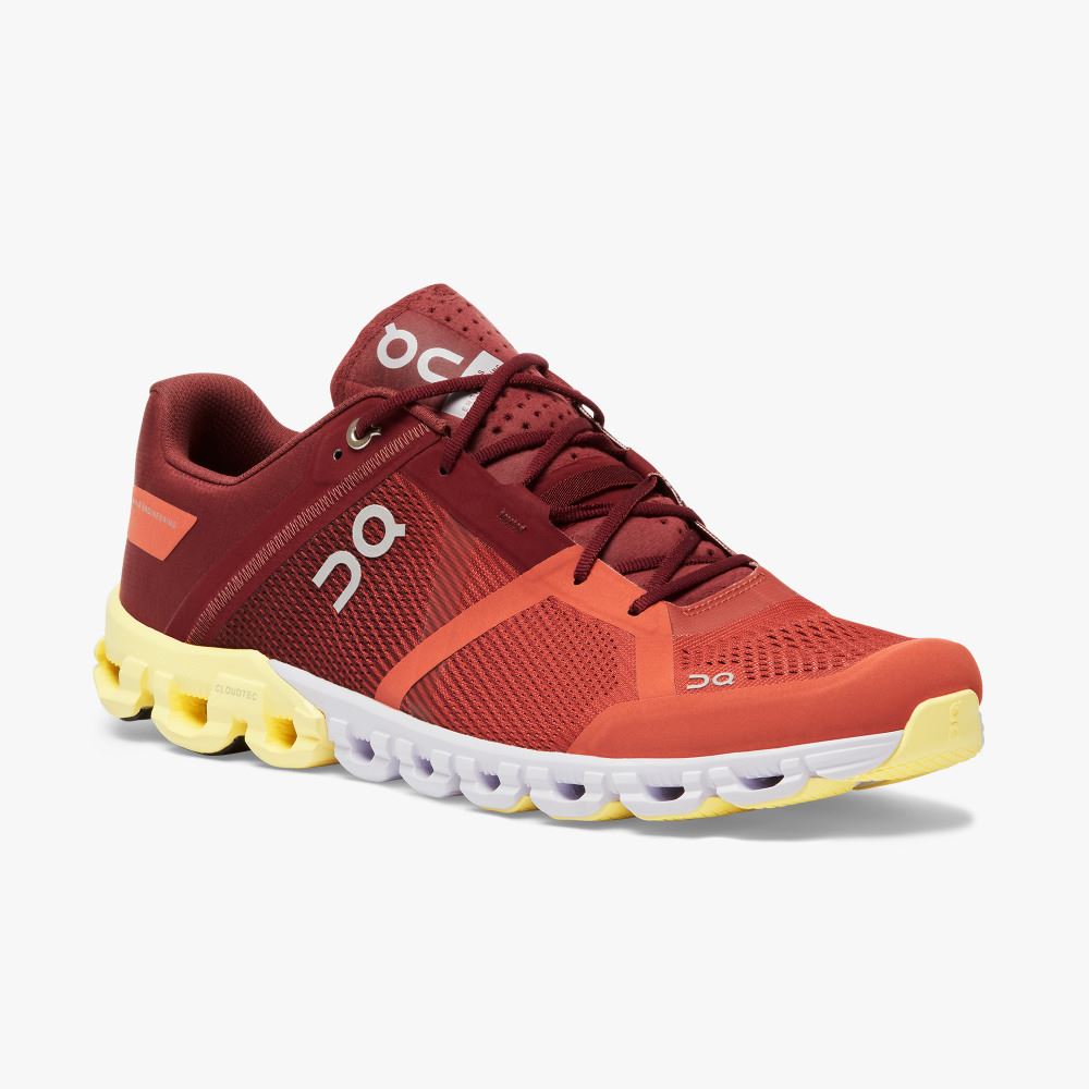 On Running Cloudflow Straßenlaufschuhe Herren Rot | NMQ9666WZ