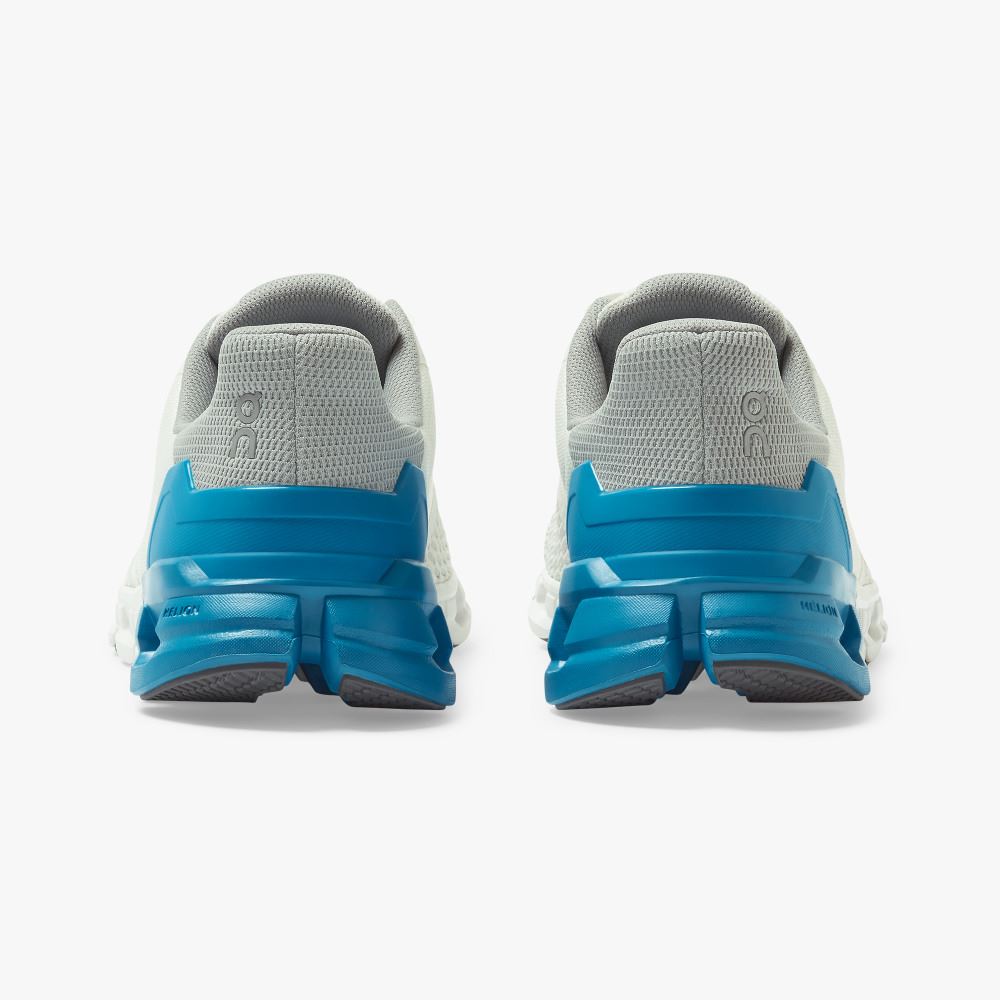 On Running Cloudflyer Straßenlaufschuhe Herren Weiß Blau | CNT8192YH