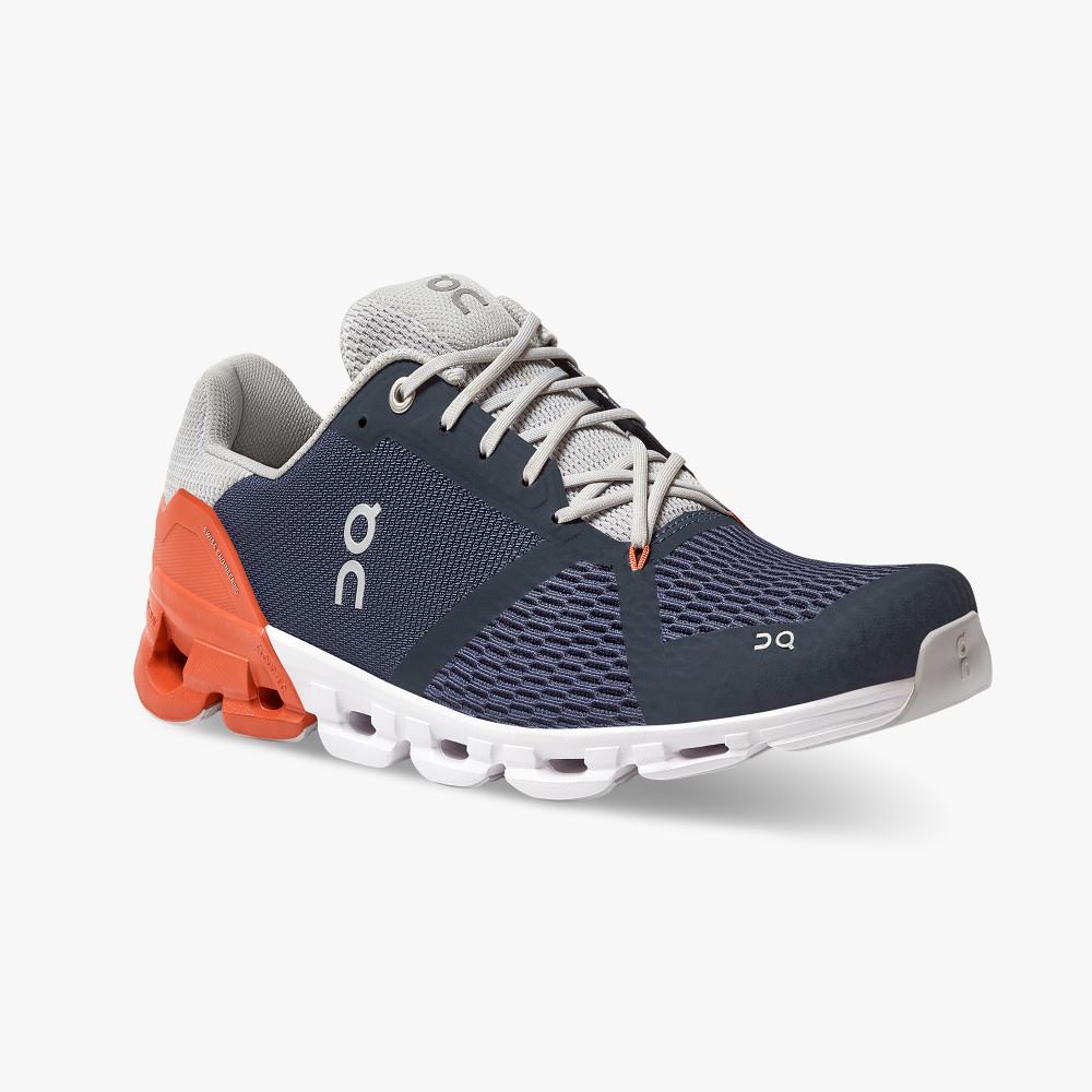 On Running Cloudflyer Straßenlaufschuhe Herren Navy | PTC4166VS