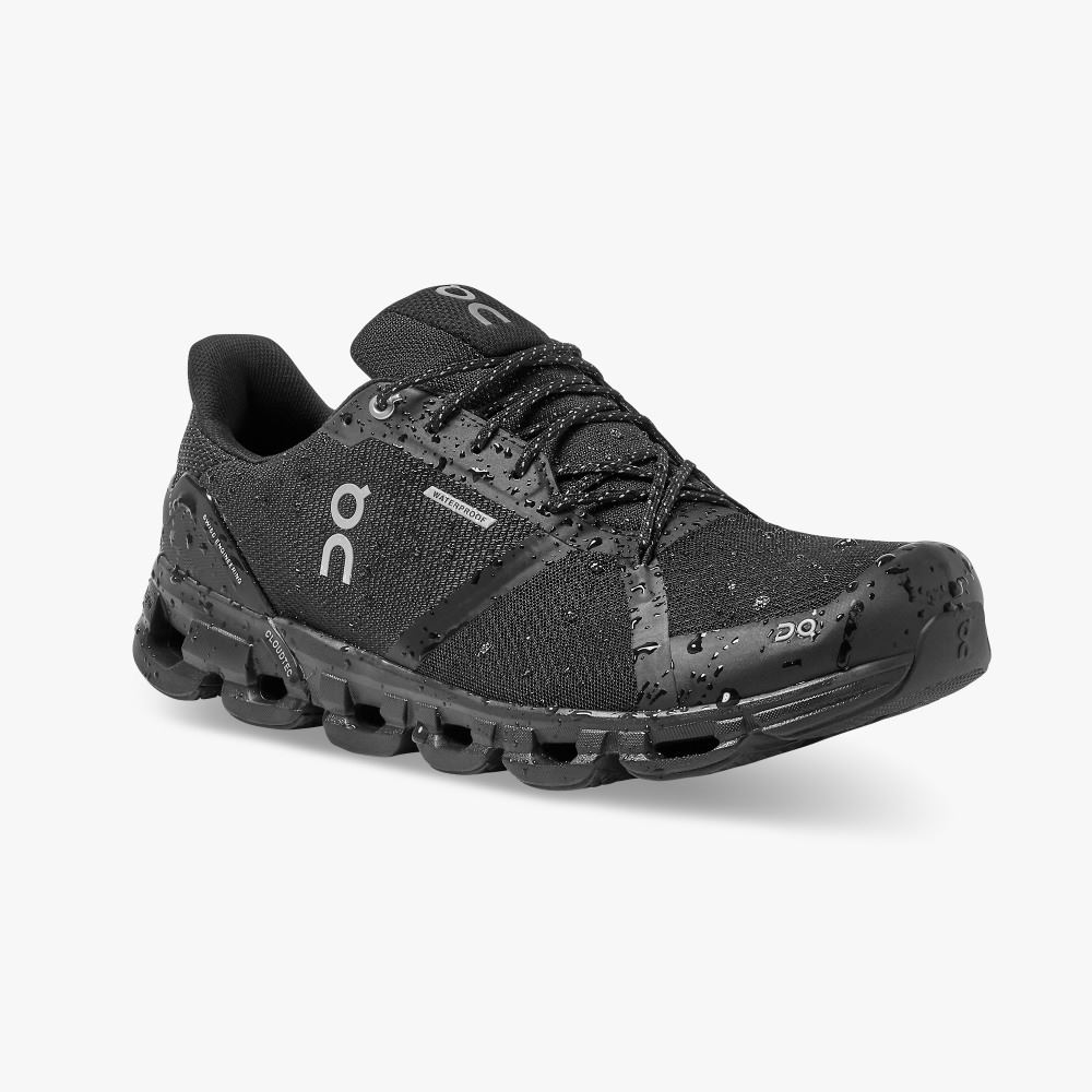 On Running Cloudflyer Straßenlaufschuhe Herren Schwarz | RTF3229OE