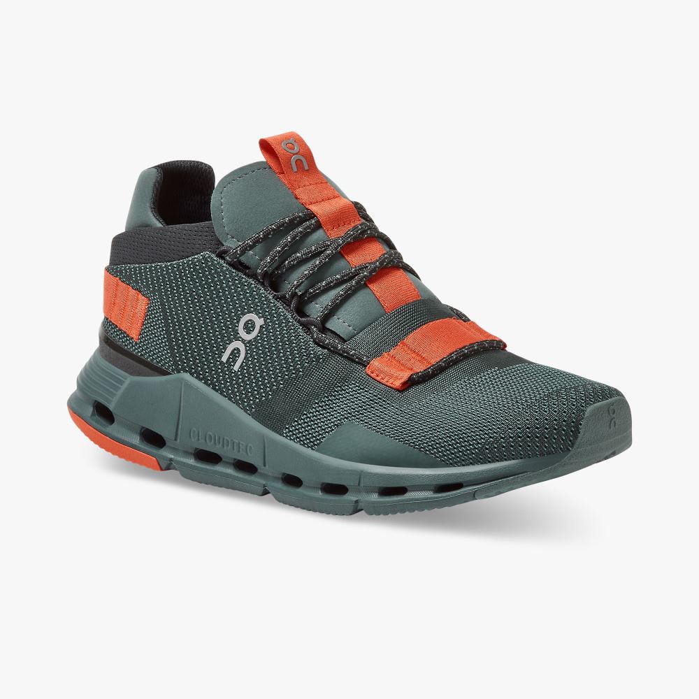 On Running Cloudnova Sneakers Damen Olivgrün | YRS2761SF