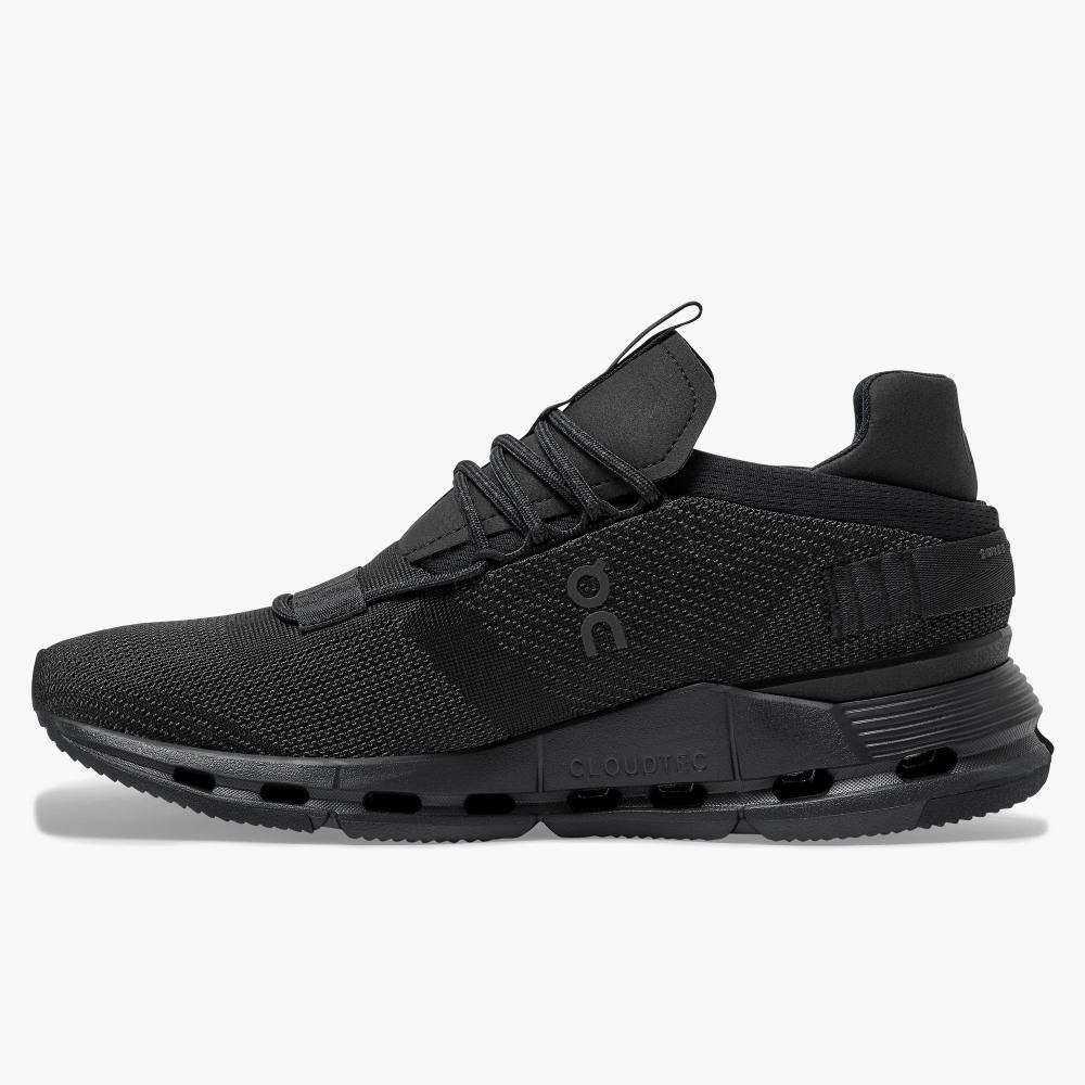 On Running Cloudnova Sneakers Damen Schwarz | BTW7012QY