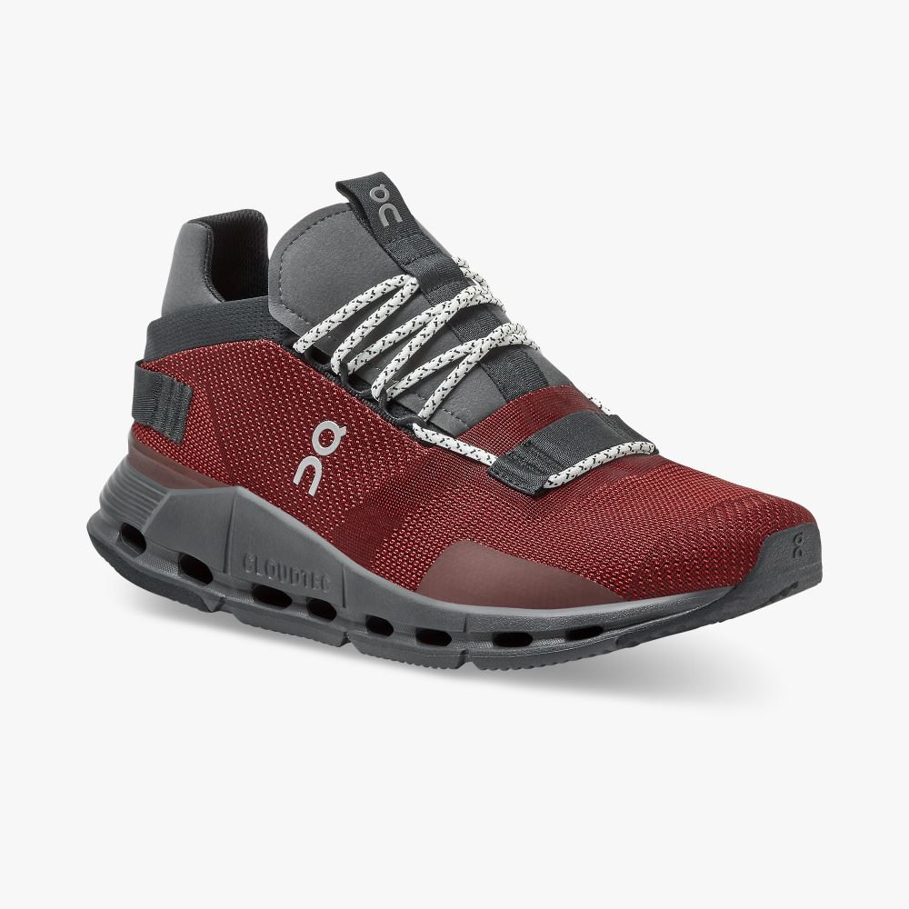 On Running Cloudnova Sneakers Herren Bordeaux | FYB3426JF