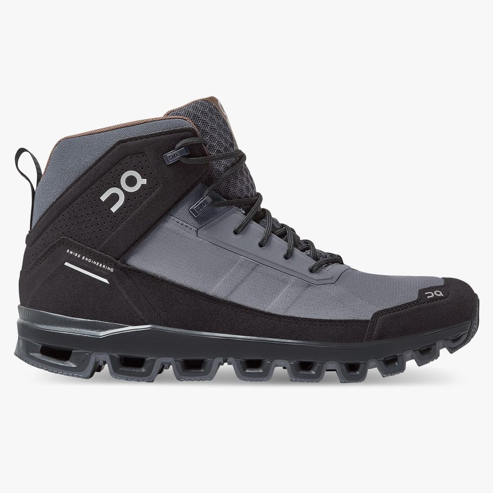 On Running Cloudridge Wanderschuhe Herren Schwarz Grau | JJD7858ZZ