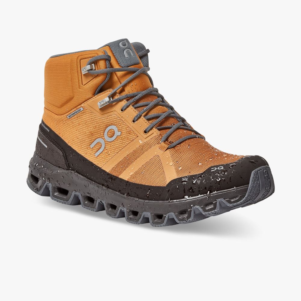 On Running Cloudrock Wanderschuhe Herren Braun | JOZ7542IF