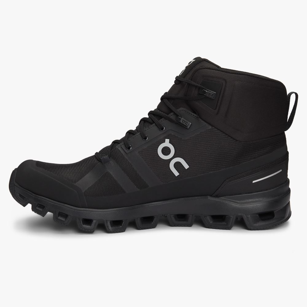 On Running Cloudrock Wanderschuhe Herren Schwarz | JVC8839RS