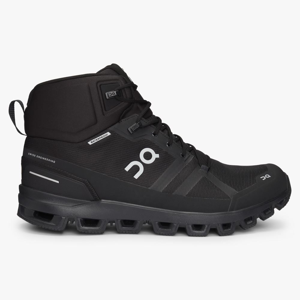 On Running Cloudrock Wanderschuhe Herren Schwarz | JVC8839RS