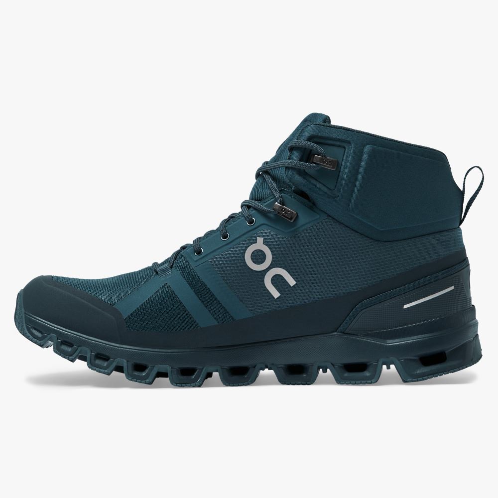 On Running Cloudrock Wanderschuhe Herren Türkis | QQB5447MW