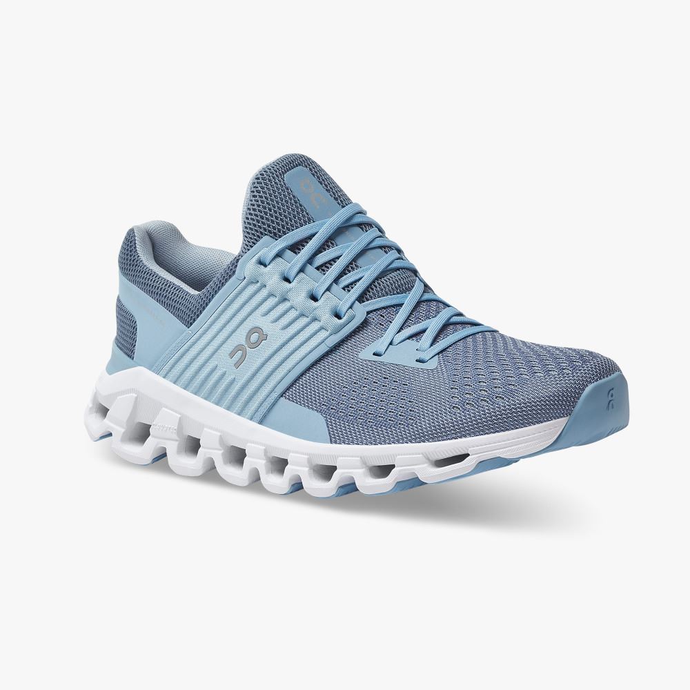 On Running Cloudswift Straßenlaufschuhe Damen Blau | XJW8015GM