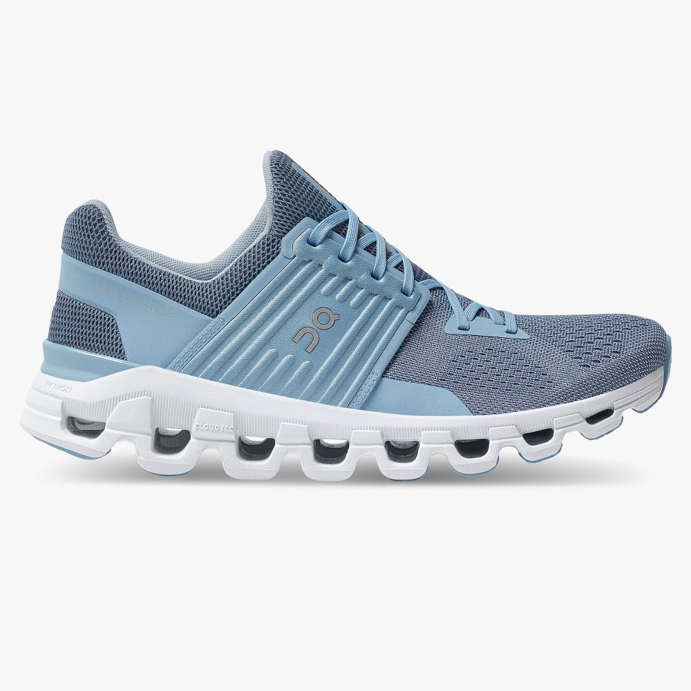 On Running Cloudswift Straßenlaufschuhe Damen Blau | XJW8015GM